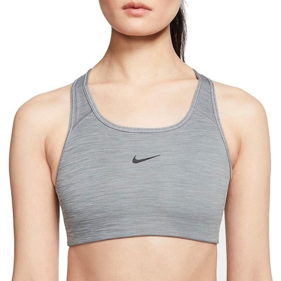 Nike Dri-FIT Swoosh Women's Medium-Support 1-Piece Pad Sports Bra Size M - Picture 1 of 3